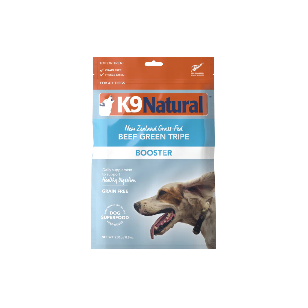 Beef Green Tripe Freeze-Dried Booster by K9 Natural