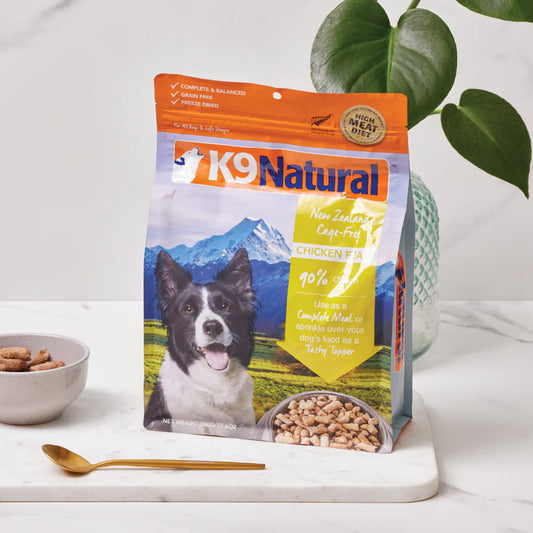 Chicken Feast Freeze-Dried Dog Food by K9 Natural