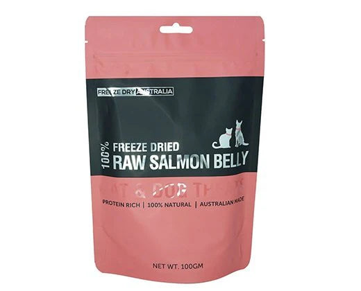 FD Salmon Belly (100g) by Freeze Dry Australia