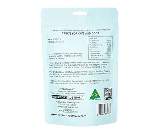 Beef Chews (150g) by Freeze Dry Australia (Copy)