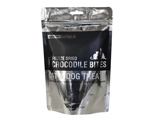 FD Croc Bites (70g) by Freeze Dry Australia