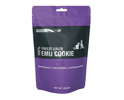 Emu Cookie (100g) by Freeze Dry Australia