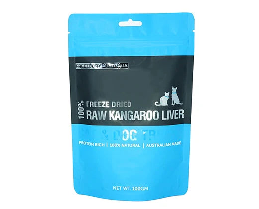 FD Kangaroo Liver (100g) by Freeze Dry Australia