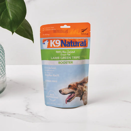 Lamb Green Tripe Freeze-Dried Booster by K9 Natural