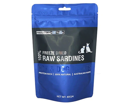 FD Whole Sardines (80g) by Freeze Dry Australia